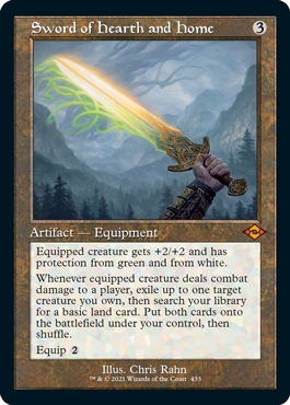Sword of Truth and Justice Modern Horizons - Retro Frame